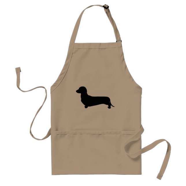 Delantal Dachshund básico (Frente)