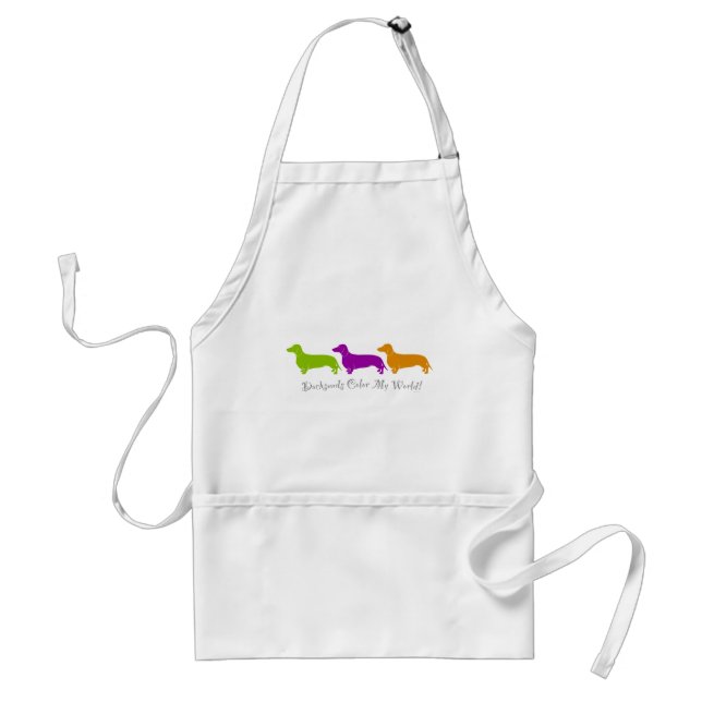 Delantal Dachshund - diseños ingeniosos originales de Doxie (Frente)