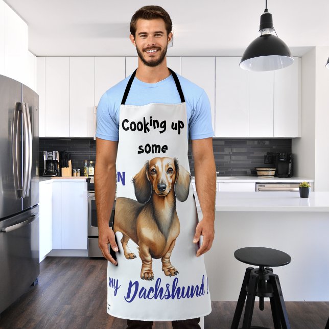 Delantal Dachshund Marrón Mascota (Subido por el creador)