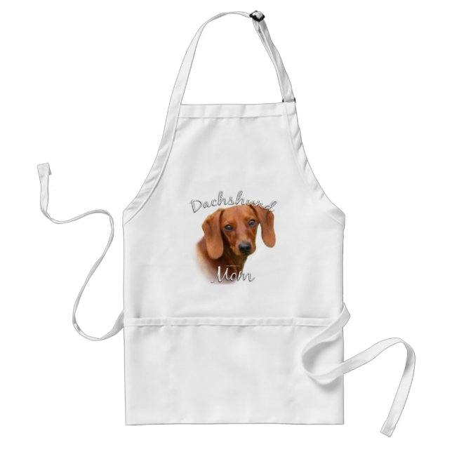 Delantal Dachshund Mom 2 (Frente)