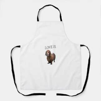 Delantal Dachshund Shirt Perro Mamá Papá Hombres Mujeres Ni
