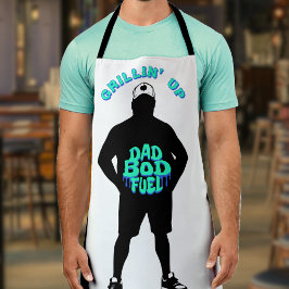Delantal Dad Bod Fuel Funny Grilling