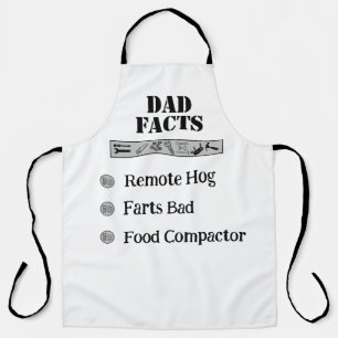 Delantal Dad Facts Apron