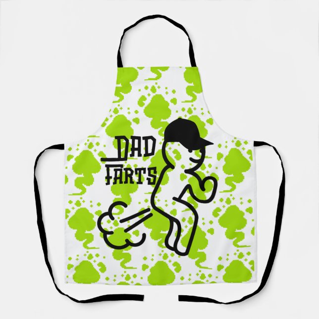 Delantal Dad Farts (Anverso)
