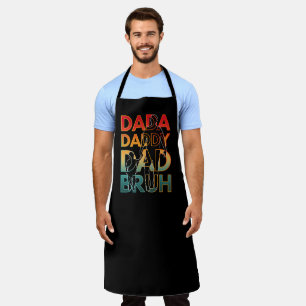 DELANTAL DADA PAPÁ PAPÁ BRUH