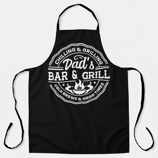 Delantal Dads Bar and Grill (Anverso)