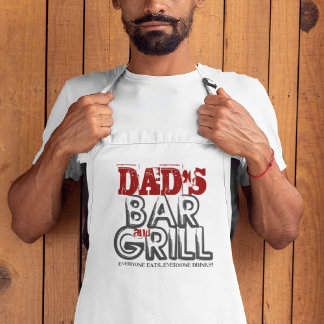 Delantal Dad's Bar and Grill Apron