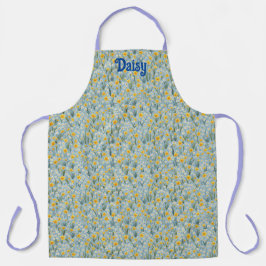 Delantal Daffodils de primavera y abejas temática Apron edi