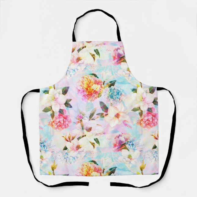 Delantal Dainty Pastel Floral Apron (Anverso)