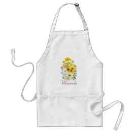 Delantal Daisies Apron personalizado