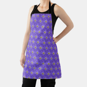 Delantal Daisy Aprons Sunny Purple Daisies Aprons & Gifts