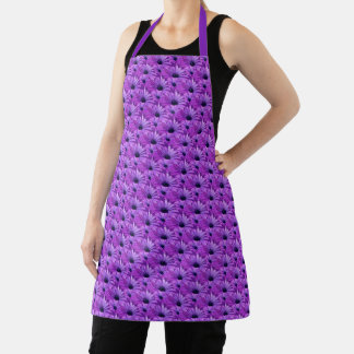 Delantal Daisy Aprons Sunny Purple Daisies Aprons & Gifts