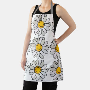 Delantal Daisy Flower Floral Daisy