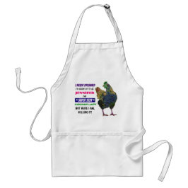 Delantal Dama de pollo de personalizable - Apron estándar