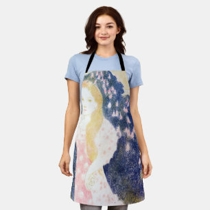 Delantal Dama en vestido rosa, Maurice Denis