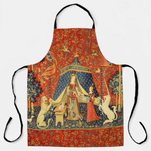 Delantal Dama y Unicornio Tapiz Medieval: Arte Francés
