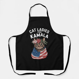 Delantal Damas Gatas por Kamala Dama Gata Harris Elección