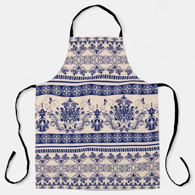Delantal Damasco clásico: Fondo de escritorio Ornamental de (Anverso)