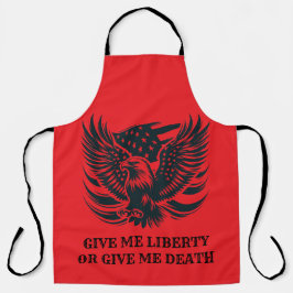 Delantal Dame la libertad o dame deart Apron