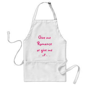 Delantal Dame Romance o no me des nada-Apron