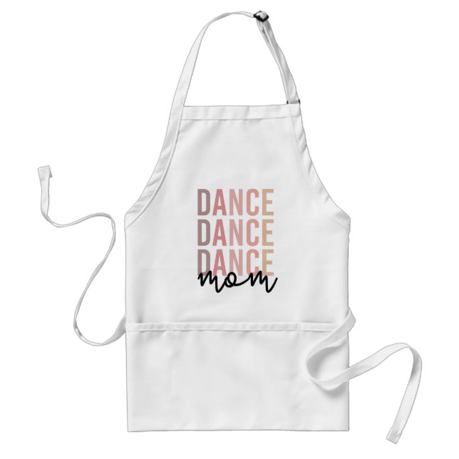 Delantal Dance Mom | Dance Mama | Dancer Mama Gifts (Frente)