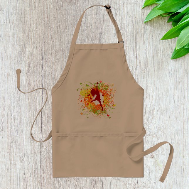 Delantal Dancer Silhouette Apron (Subido por el creador)