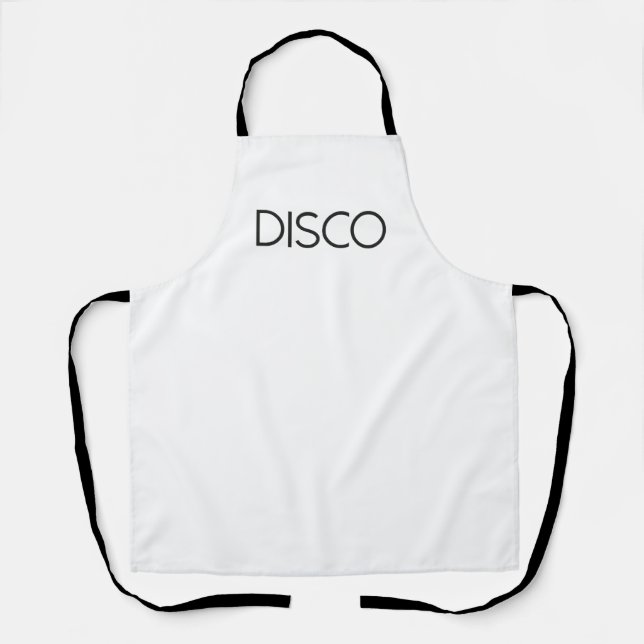 Delantal Danza DISCO (Anverso)