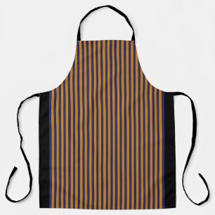 Delantal DARK BLUE GOLD STRIPTS Chef Craft