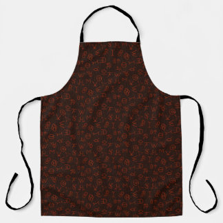 Delantal Dark Cattle Brands Apron