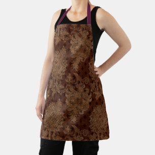 Delantal Dark Otumn Damask