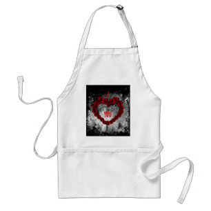 Delantal Dark Valentine