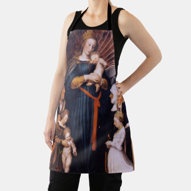 Delantal Darmstadt Madonna, Holbein, el joven (in situ)