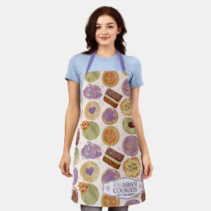 Delantal de 108 galletas asiáticas