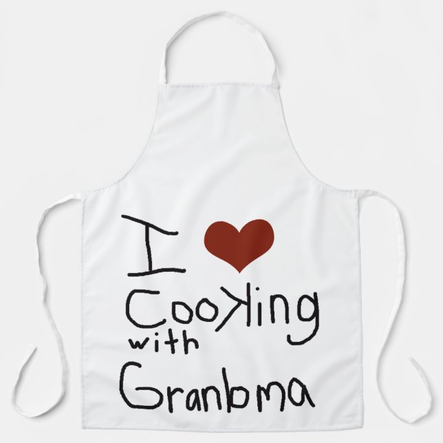 delantal de abuela amante de la cocina (Anverso)