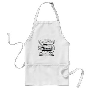 Delantal de adulto Bakers Gonna Bake