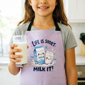 Delantal de Amante de la Leche Adorable