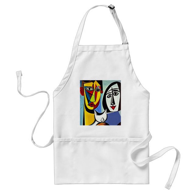 Delantal de Arte Abstracto (Frente)
