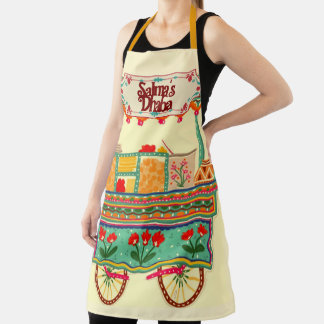 Delantal de Arte de Camión Pakistaní Personalizabl