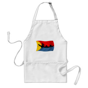 Delantal de bandera de la tribu Clatsop