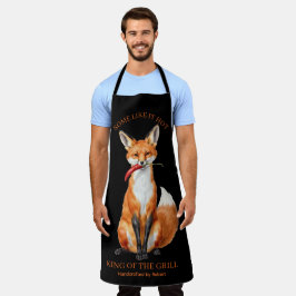 Delantal de barbacoa divertido personalizado regal