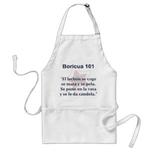 Delantal de Boricua 101