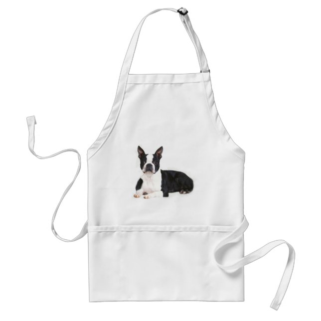 Delantal de Boston Terrier (Frente)