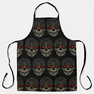 Delantal de Calavera del Amor
