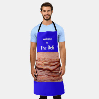 Delantal de carne de deli personalizado