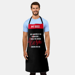 Delantal de Chef con Alarma de Humo - Personalizad