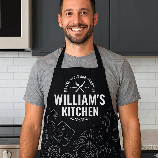 Delantal de Chef con Nombre Personalizado Regalos  (Subido por el creador)