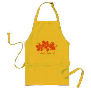 Delantal de chef de hibisco de Kailua