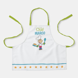 Delantal de Chef de Panqueques Personalizado para 