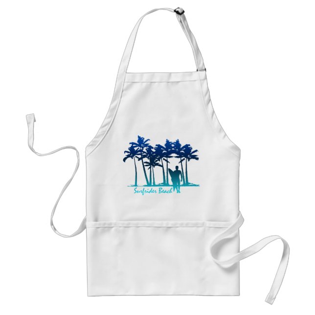 Delantal de Chef de Playa Surfrider (Frente)