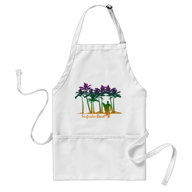 Delantal de Chef de Playa Surfrider (Frente)